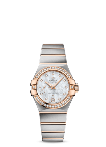 Omega Constellation Co‑Axial Master Chronometer 27 Small Seconds Stainless Steel / Red Gold / Diamond / MOP